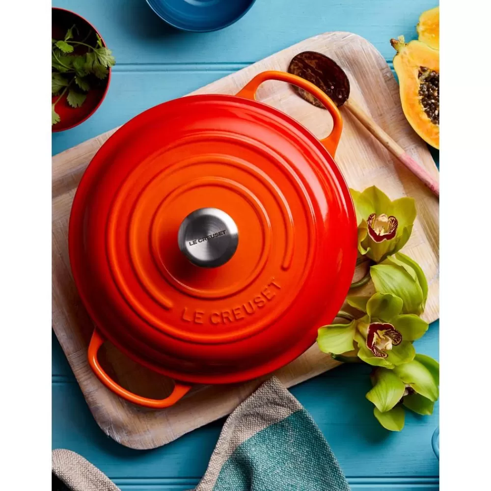 Le Creuset Garnki>Garnek Zeliwny Z Pokrywka Signature Collection