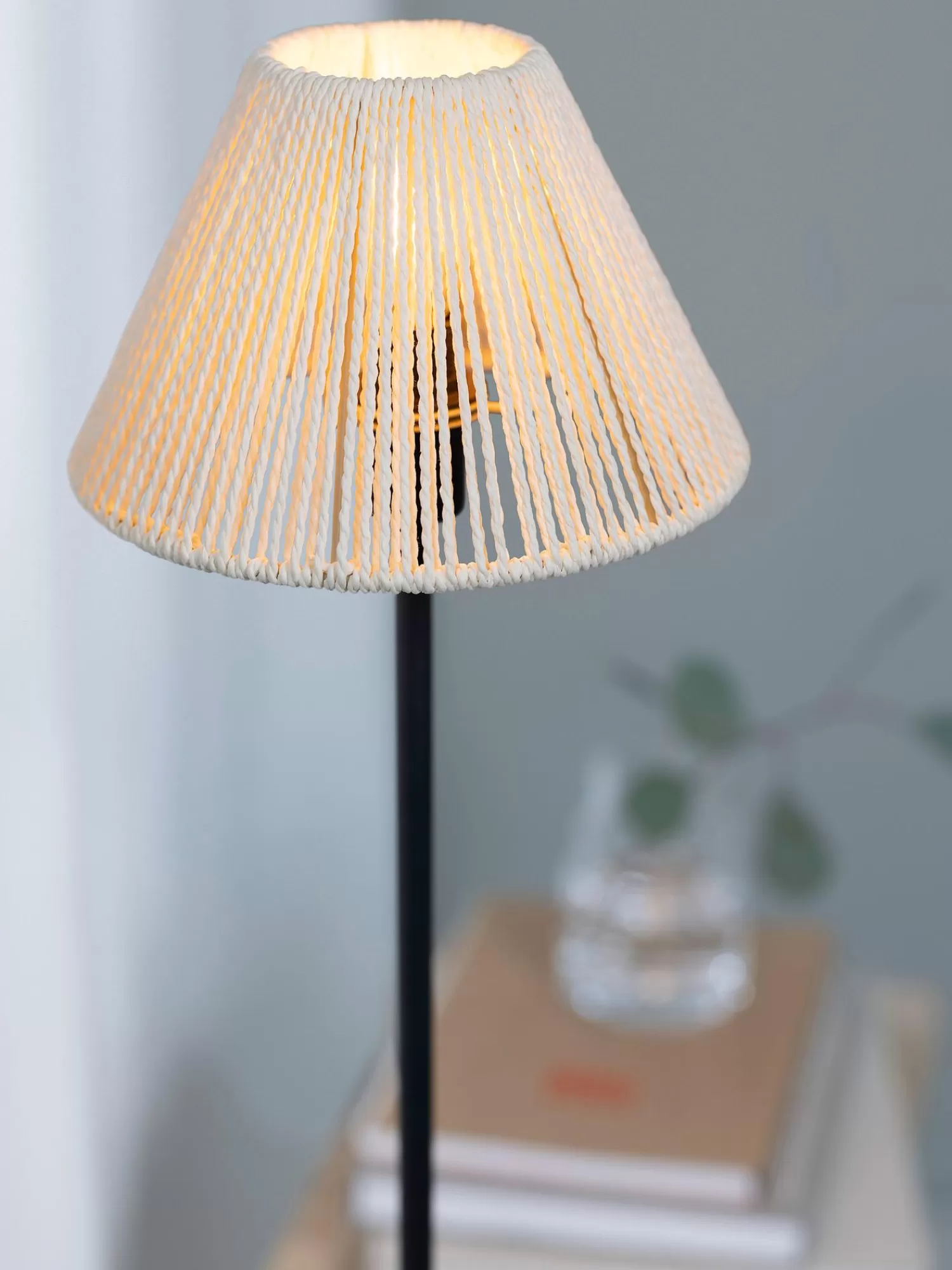 Flash Sale Lampa Stołowa Z Plecionki Corda Lampki Nocne