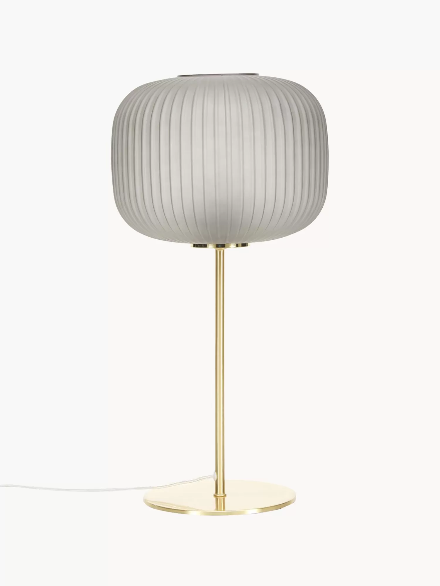 Fashion Lampa Stołowa Ze Szklanym Kloszem Sober Lampki Nocne