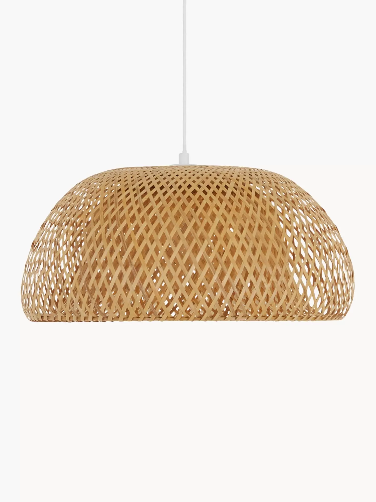 Outlet Lampa Wiszaca Z Drewna Bambusowego Eden Lampy Wiszące