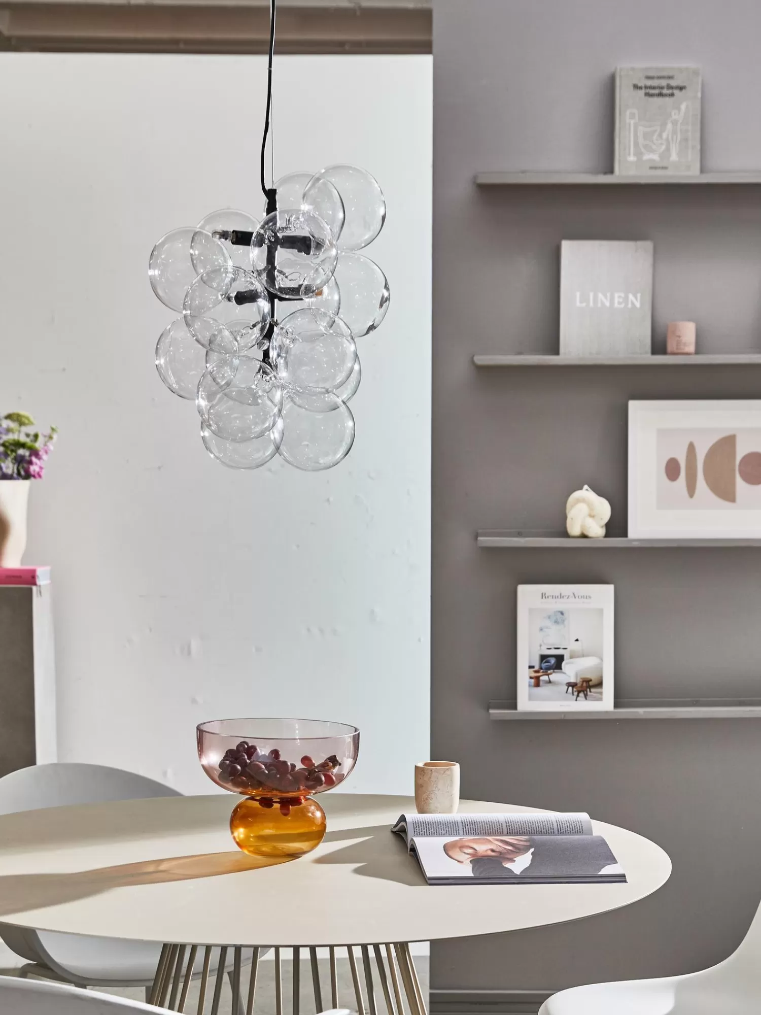 Shop Lampa Wiszaca Ze Szkla Bubbles Lampy Wiszące