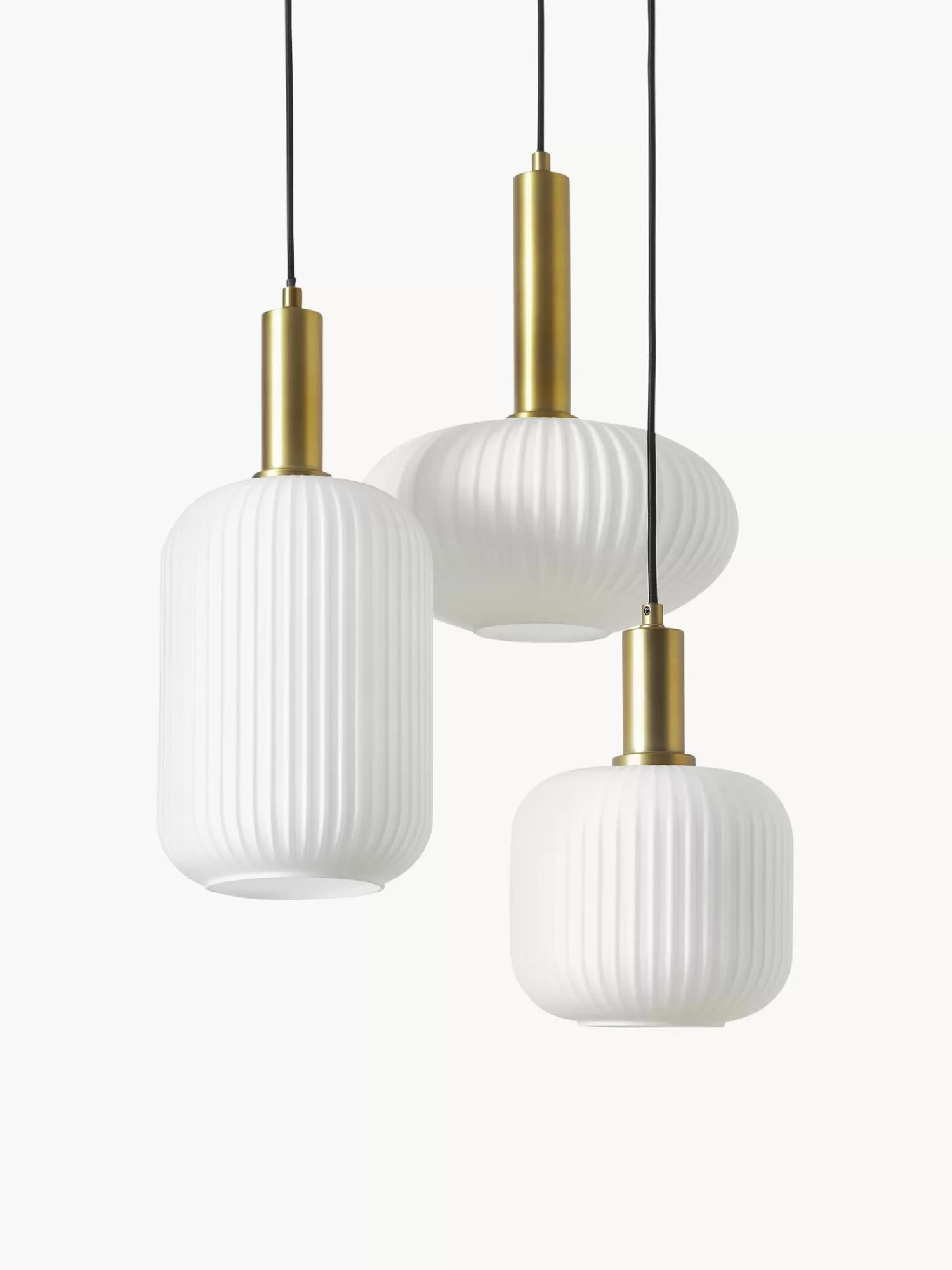 Fashion Lampa Wiszaca Ze Szkla Opalowego Candela Lampy Wiszące