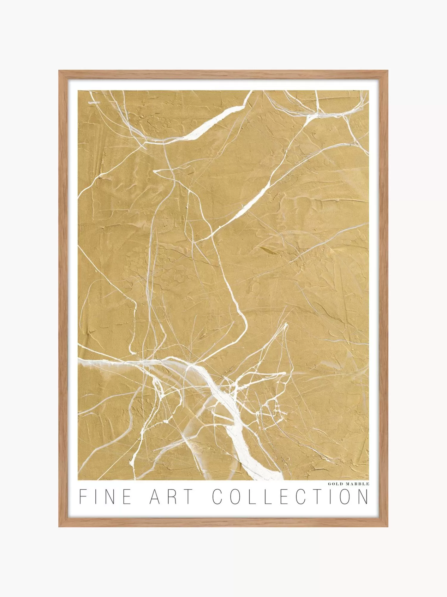 Flash Sale Oprawiony Druk Cyfrowy Gold Marble Obrazy I Grafiki