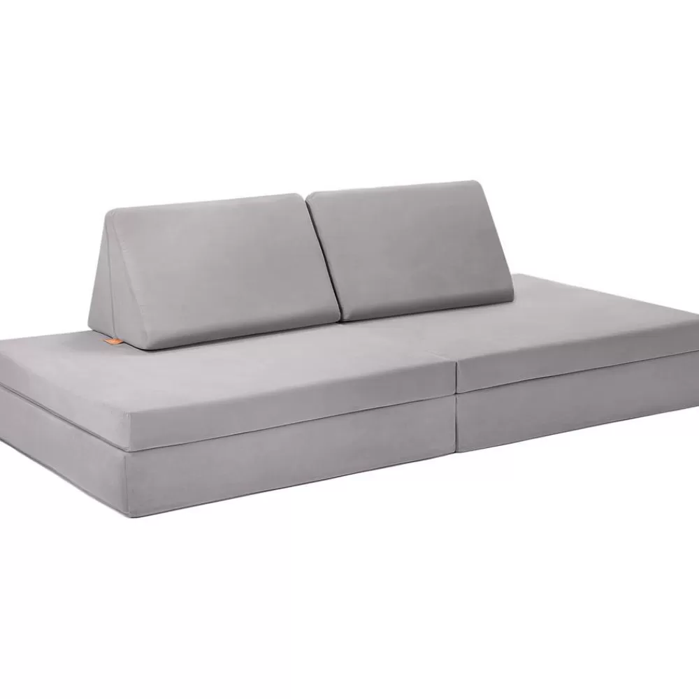 Funzy Worki Do Siedzenia>Recznie Wykonana Dziecieca Sofa Modulowa Z Aksamitu Mila