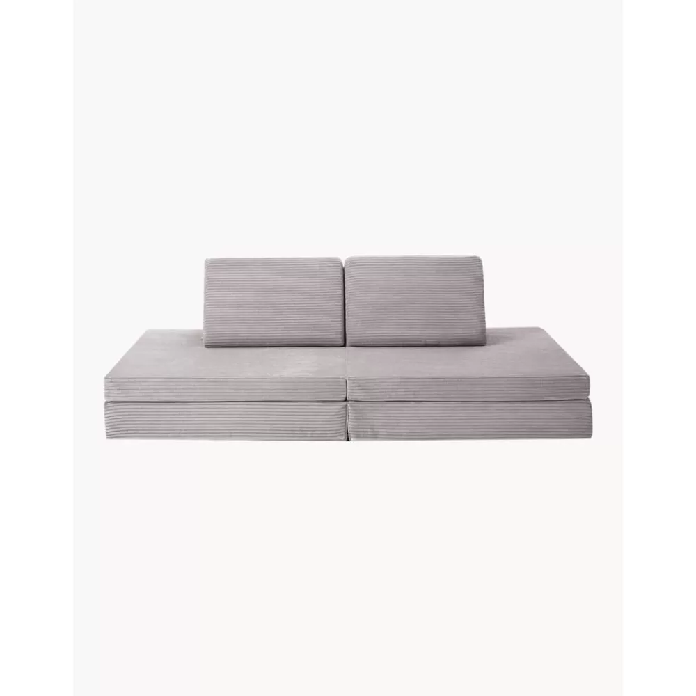 Funzy Worki Do Siedzenia>Recznie Wykonana Dziecieca Sofa Modulowa Ze Sztruksu Mila